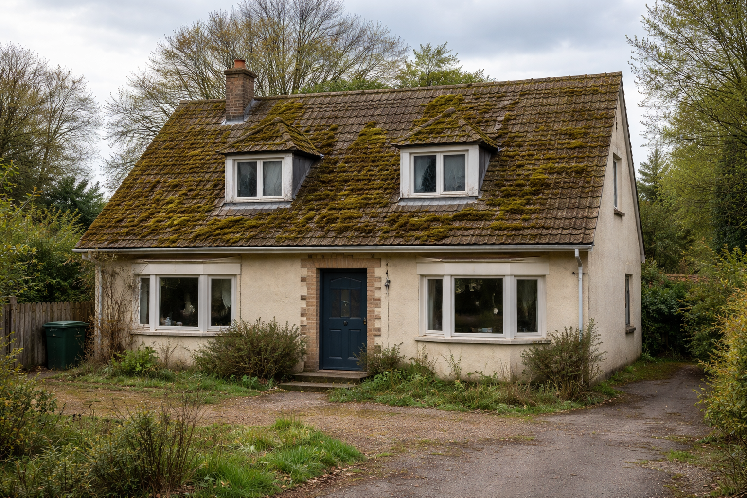 Avant intervention : Toiture maison 3 facades